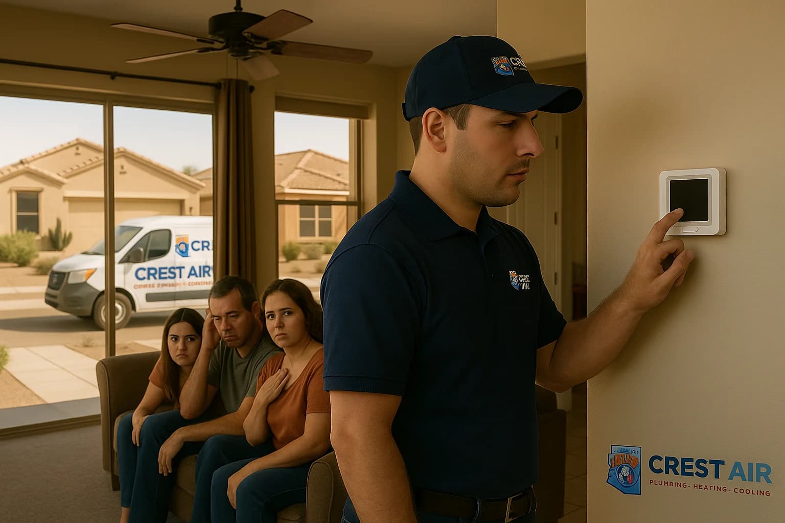 AC not cooling emergency steps Family dealing with AC not cooling in Tucson