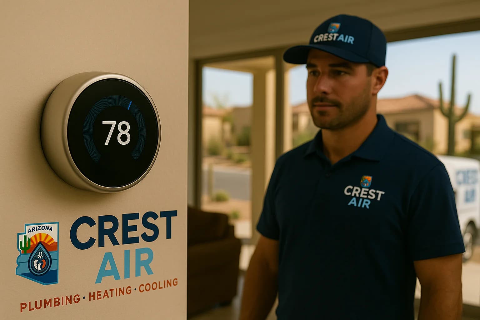 Thermostat optimization for desert homes Smart thermostat optimized for desert climate